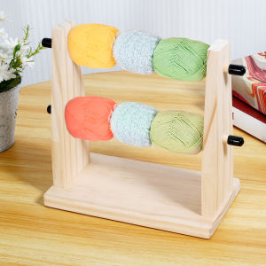 ไม้โครเชต์เส้นด้ายผู้ถือคู่เส้นด้าย Ball ผู้ถือ Nonslip Pads เส้นด้ายผู้ถือสําหรับถักถัก DIY Craft อุปกรณ์เสริม