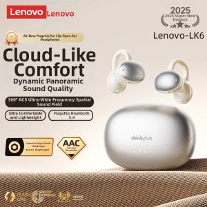 Lenovo | Wireless Bone Conduction Bluetooth Headset Clip-on No-ear Sports Noise Reduction Female 2026 New