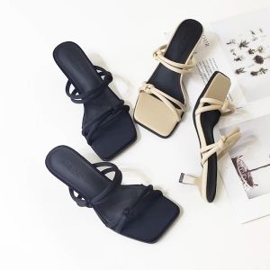 [BY SCHUMART] Agathia Women Juliette Twisted Knot Heels (840-4)