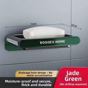 Wall-mounted Creative Draining Soap Dish Holder