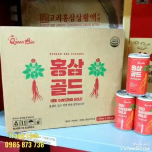 Nước uống hồng sâm Lon hàn quốc thùng 30 lon - Nước hồng sâm hàn quốc phục hồi sức khỏe - tranglinhkorea