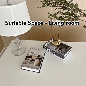 Fashion Decorative Simulation Book ForInterior Photography Props Shelf Display Decor Book
