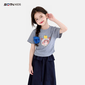 SQTN.KIDS | Summer New Girls Outfit