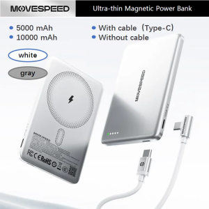 MOVESPEED | 5000mah / 10000mah Ultra-thin Magnetic Power Bank