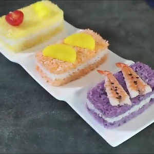 Rice Color Gunkan Onigiri Mold Musubi Rectangular Triangular Mold DIY Warship Sushi Mold Set