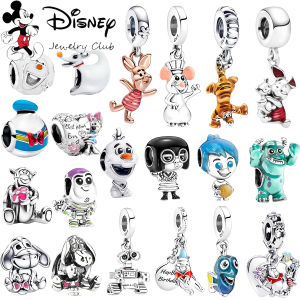 NEW DIY Fine Making Winnie the Pooh Animated Series Dangle Charm Bead Fit Original Silver 925 Bracelet Fine Women Jewelry Gift