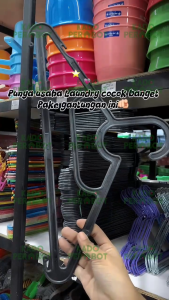Gantungan Baju Plastik Murah Warna - Gantungan Jemuran Baju Murah