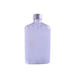 Transparent PET Plastic Mini Bottle Cup 250ml for Fruit Tea And Milk Tea Dessert Popular Fat Bottle Shape Tableware from China