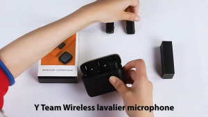 COD S-Mall K6 2 PCS Mic Microphone Wireless Clip On Jepit Iphone Lightning Lapel Live Vlogger 2.4GHz