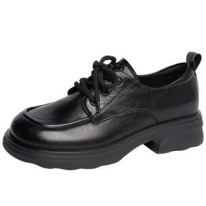 Josiny | Thick Sole Fashionable Oxford Shoes