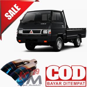 KNALPOT SUOS CABANG UNTUK L300 GRANDMAX CARRY LUXIO T120 SS DLL CABANG UJUNG JS BIRU