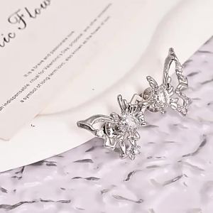 ⚑Temperament Rhinestone Hollow Butterfly Waist Tightening Tool Adjustable Waist Buckle Fashionable Jeans Fixed Waist Buckle