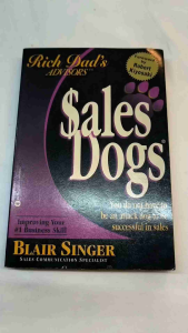 Sales Dogs Will | Business skill book | old unused book