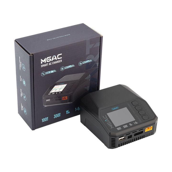 Bộ Sạc Pin Lipo Thông Minh ToolkitRC M6AC 120W AC DC300W MAX30A Cho Mô ...