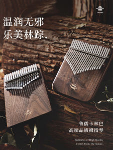 Luru Kalimba Thumb Piano 21-Tone Finger Piano Beginner Kalimba Five-Finger Piano 17-Tone Portable
