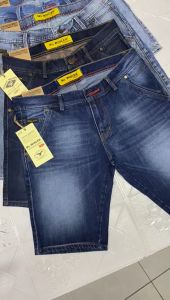 Celana Jeans Pendek Pria Terbaru 2025 Bahan Denim Pola Skinny MC WISCER