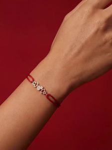 WYK | Trendy Luxurious Red Rope Bracelet with Gourd