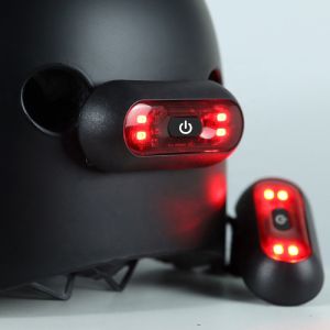Đèn LED Sạc Mũ Bảo Hiểm Xe Đạp Ánh Sáng 4 Hạt Đèn Đèn Hậu An Toàn Cho Xe Máy Và Xe Đạp Phụ Kiện Xe Máy Chạy Bằng USB