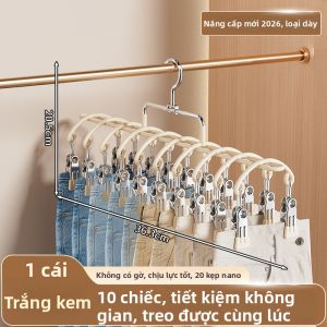 KAWEIRUI | Giá Phơi Quần Áo và Tất Nhiều Kẹp Inox
