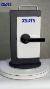Tuya Handle Fingerprint Key Card Digital Smart Door Lock Keypad Key Entry Electronic Lock Home House 9 Languages Audio Playback