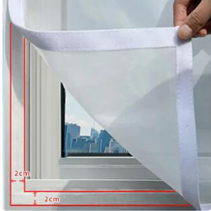 Summer mosquito window screens mesh mosquito nets invisible door curtains self-adhesive windows simple mosquito gauze curtains
