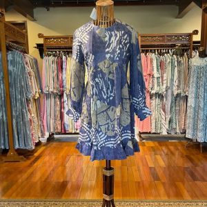 Gala Tunik Viscos by Dian Pelangi LIMITED EDITION Blouse Baju Atasan Kemeja Blus Outfit Kerja Kantor Casual Formal Pesta Pernikahan Kondangan Wanita Hijaber Cantik Anggun Modis Modern Elegan Mewah Model Korea Terbaru Motif Batik Abstrak Hand Made Kekinian
