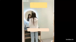 Circular makeup mirror LED energy-saving light strip three-tone light one-click color change