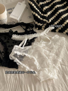 เซ็กซี่ ลูกไม้ ผ้าฝ้าย ชุดชั้นในสตรีปมผีเสื้อค่าความงามสูงบริสุทธิ์ ผ้าฝ้าย เป้าสบาย ระบายอากาศได้ดี สามเหลี่ยม กางเกงชั้นในหญิง