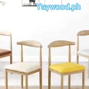 Backrest Chair Dining Chair Home Chair Nordic Ergonomic Dining Chair cafe chairhair Armchair Chair Study Chair Wooden Texture
