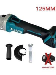 Makita | Makita DGA404 125mm 18V Brushless Electric Angle Grinder Cordless Grinder Metal Wood Grinding Polishing Cutting Power Tool
