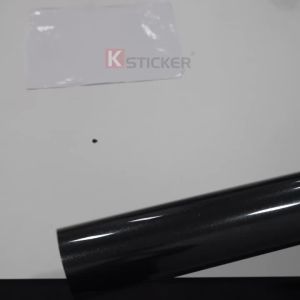 Car Sticker Glossy Pearl Black Wrap Film Color Change Vinyl Film PET Bubble Free Wrapping Decals Car Sticker Interior Exterior
