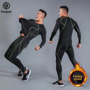 SK | Warm & Highly Elastic Mens Tight Workout Suit