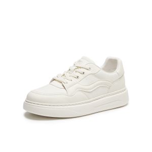Belle | Versatile Soft Soled Height Increasing White Board Shoes