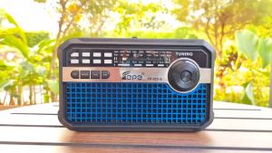 วิทยุโซลาร์เซลล์บลูธูท FP-313 BT-S เสียบเมม/แฟลชไดร์ฟได้ มี