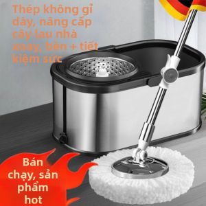 ZHANGQIN | Automatic Dehydration Stainless Steel Mop Bucket