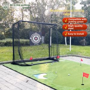 B·C·GOLF | Multi-functional Golf Swing Practice Cage