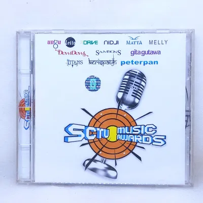 Kaset CD SCTV music awards 2008 Kompilasi lagu indonesia hits