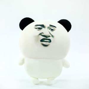 Humorous Self-Deprecating Plush Decorative Pillow