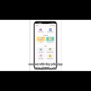 Portable Pocket Thermal Instant Photo Printer Sticker Maker Machine Mini Printer Wireless Receipt Label Maker Printe