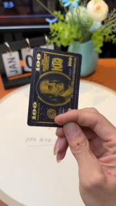 Premium Poker Cards Waterproof Plastic Playing Cards Magic Playing Cards Black