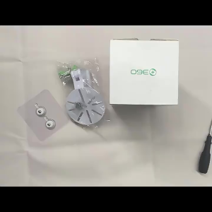 360° Swivelling Camera Bracket Free-hole Acrylic CCTV Projector Bracket Easy To Install