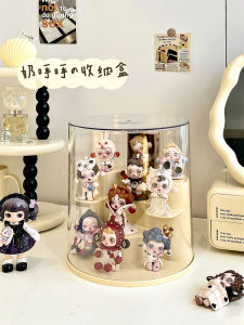 Acrylic Blind Box Storage Box Display Stand Transparent Toy Figure Showcase Doll Storage Box Bedroom Organization Accessories