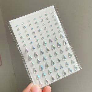 Phim Lấp Lánh Đá Rhinestone Cho Mắt Trang Điểm Sân Khấu Trang Điểm Phòng Ảnh Trang Trí Mặt Ngọc Trai Trái Tim Phụ Kiện Trang Trí