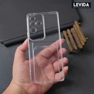 Vivo V30 Vivo V30 Pro Vivo V40 5G Vivo V40 Pro 5G Card Case Clear / Slot Kartu Bening Case Vivo V30 Vivo V30 Pro Vivo V40 5G Vivo V40 Pro 5G