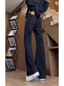 Elegant Drape Slim Fit Tapered Pants For Tall Men Fall Winter