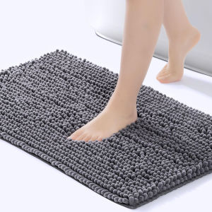 Dirt-Resistant Soft Water-Absorbing Anti-Slip Bathroom Door Mat