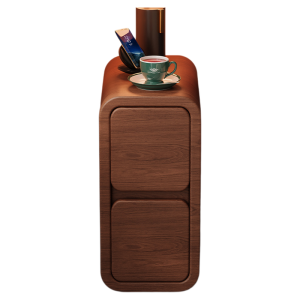ZHUSHANXIA | Wooden Small Bedside Cabinet 20cm