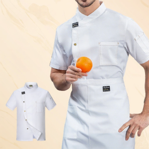 Customizable Baking Chef Workwear Short Sleeve