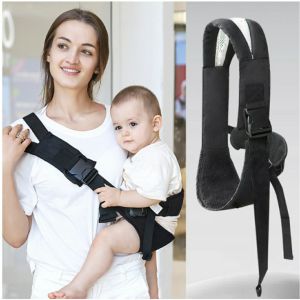 Baby Sling Carrier Portable Easy to Wear Toddler Sling with Ergonomic Adjustable Strap Widen Pad