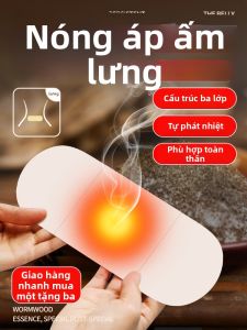 Băng Dính Nóng Bụng Cỏ Xạ Hương Dầu Thơm Giảm Đau Lưng Băng Dính Bảo Vệ Cột Sống Lưng Dùng Tại Nhà Sản Phẩm Chăm Sóc Sức Khỏe Hàng Ngày